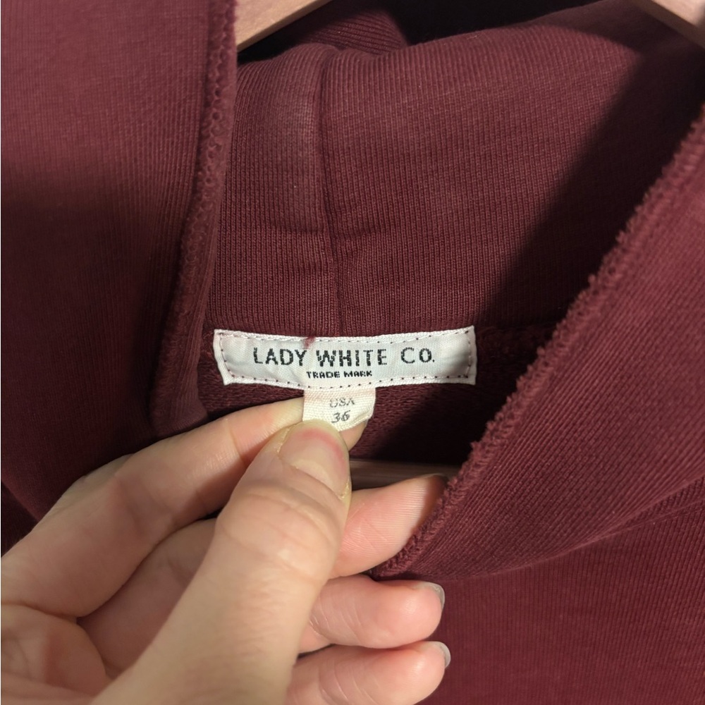 American Giant Maroon Lightweight Jacket